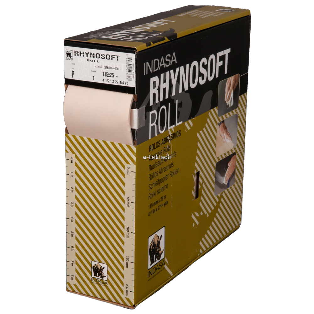 Indasa papier ścierny na gąbce SOFT 115mmx25m P120 321720