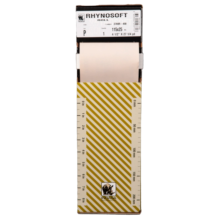 Indasa papier ścierny na gąbce SOFT 115mmx25m P120 321720