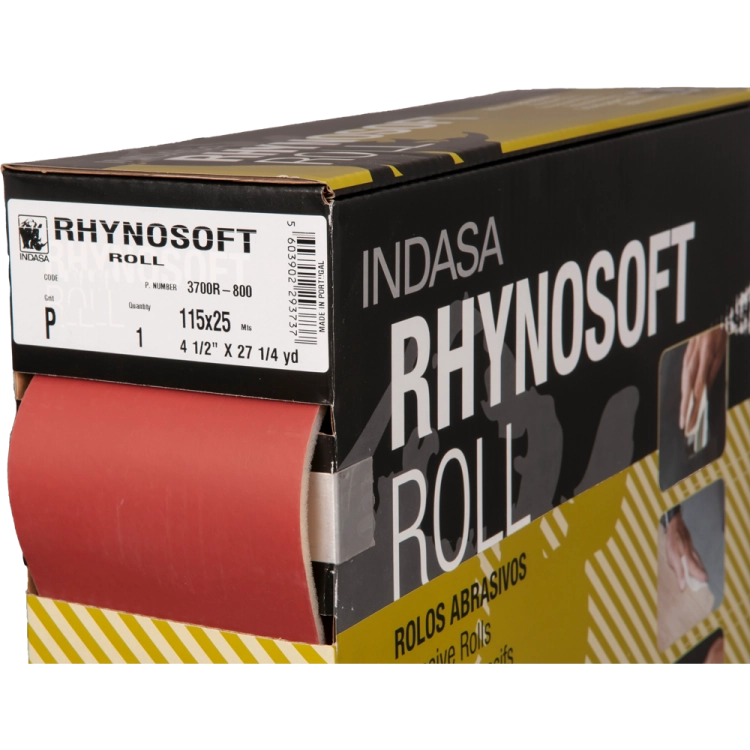 Indasa papier ścierny na gąbce SOFT 115mmx25m P600 299357