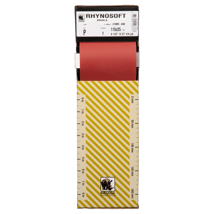 Indasa papier ścierny na gąbce SOFT 115mmx25m P600 299357