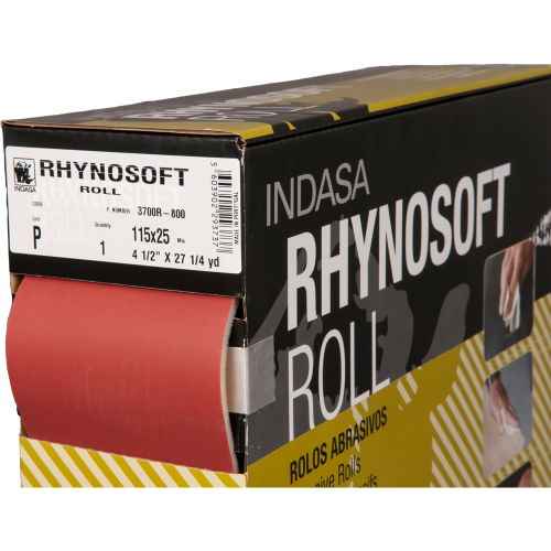 Indasa papier ścierny na gąbce SOFT 115mmx25m P800 293737