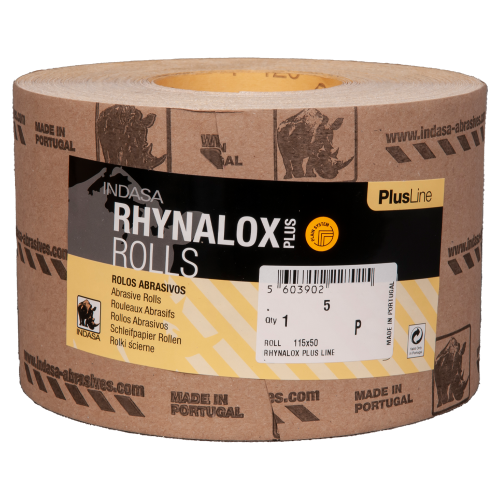 Indasa papier ścierny w rolce PLUS 115x50 P100 223079