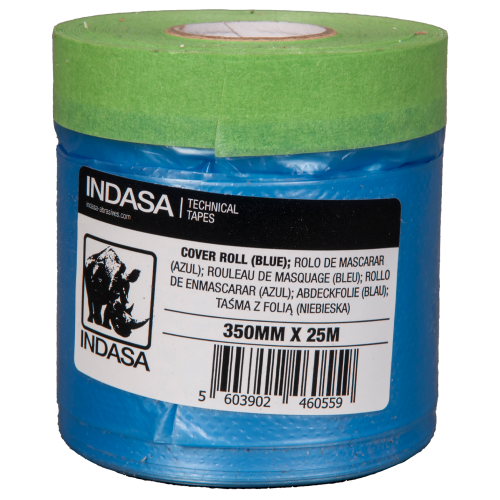 Indasa Taśma z folią 350mm x 25m (niebieska) 449585