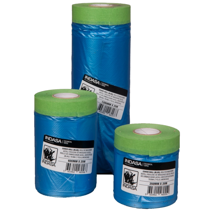 Indasa Taśma z folią 350mm x 25m (niebieska) 449585