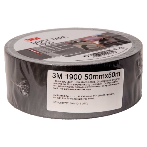 Taśma Duct Tape 50mm x 50m SREBNA 3M 01900