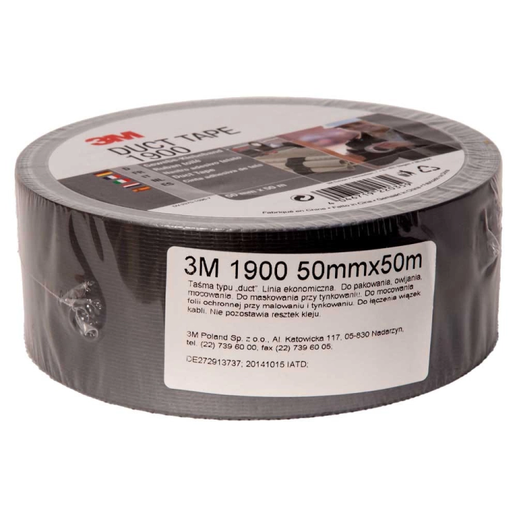 Taśma Duct Tape 50mm x 50m SREBNA 3M 01900