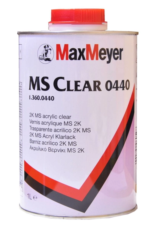 MaxMeyer Lakier bezbarwny 0440 1L + utwardzacz 0,5L