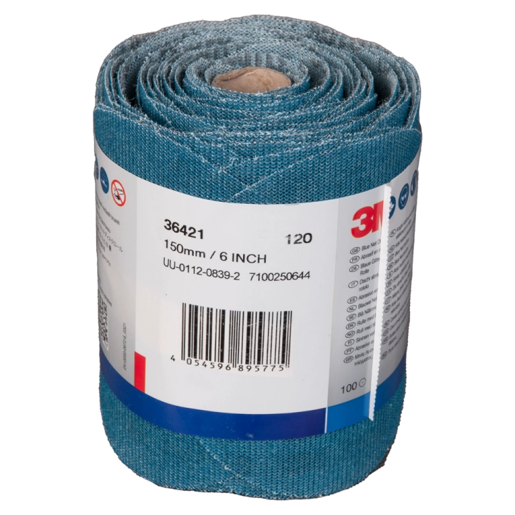 Krążki ścierne na siatce Blue NET 325U 150/ P120 3M 36421 - 100 szt.