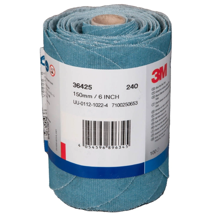 3M 36425 Krążki ścierne na siatce  Blue Net 325U 150/ P240 - 100 szt.