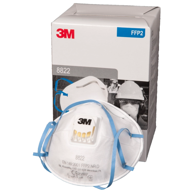 3M 08822 Półmaska przeciwpyłowa 8822 klasa P2