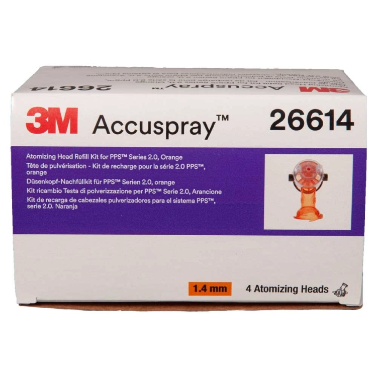 Dysze do Accuspray 1,4 mm 3M 26614 - opakowanie 4 szt