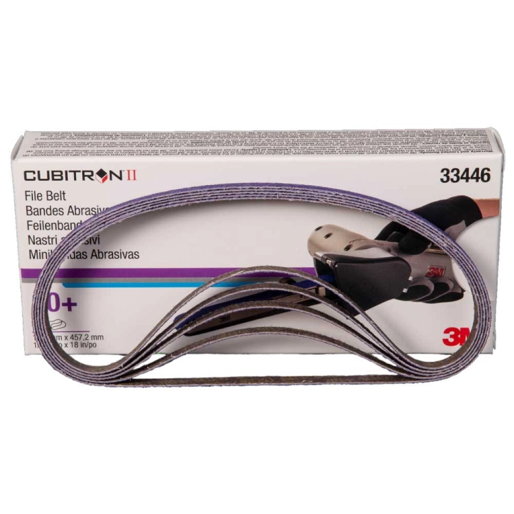 3M 33446 Pas ścierny CUBITRON II 12,7mm x 457,2mm 80+