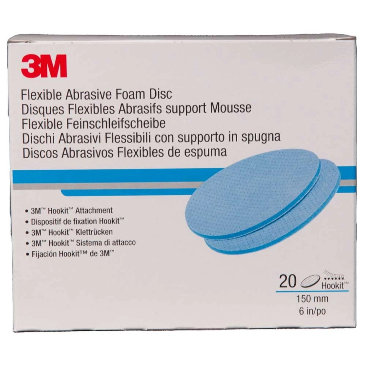 3M 33538 Elastyczne dyski ścierne na gąbce 150mm P400