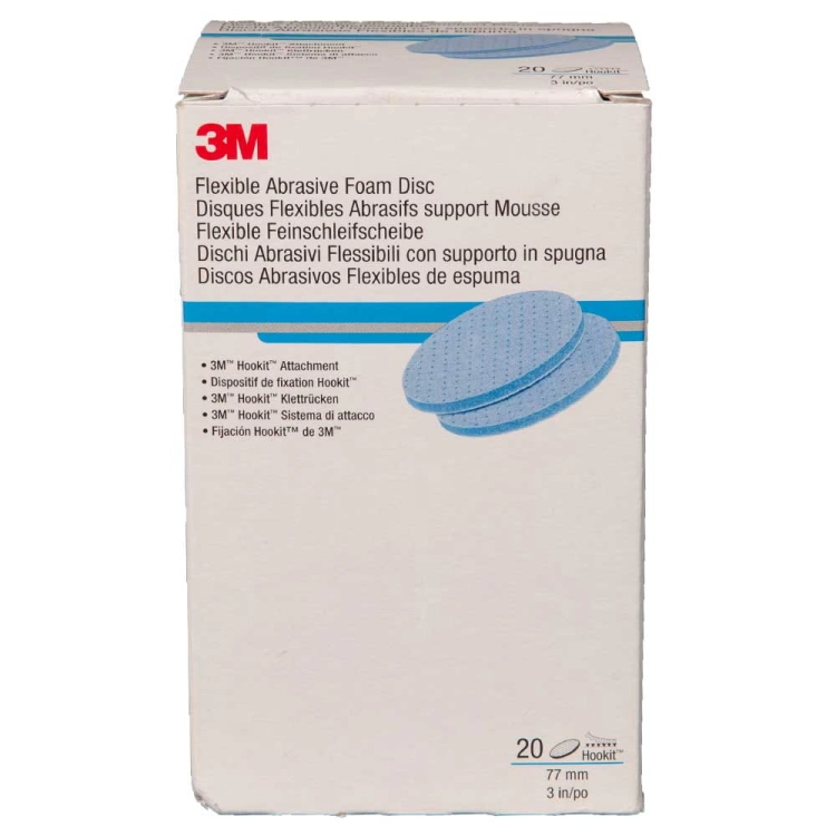 3M 33550 Elastyczne dyski ścierne na gąbce 76mm P800