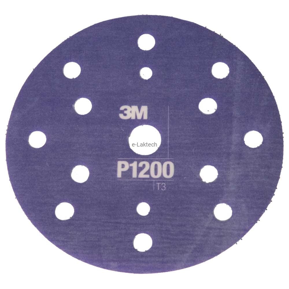 Elastyczne dyski ścierne 150mm P1200 3M 34422