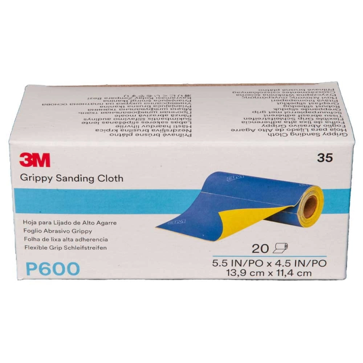 3M 35111 Arkusze ścierne 14 x 11,4cm  P600