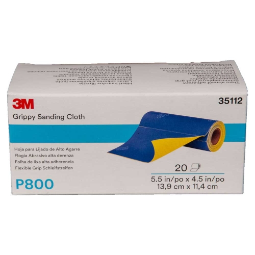 3M 35112 Arkusze ścierne 14 x 11,4cm  P800