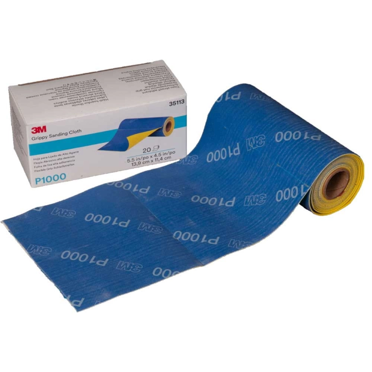 3M 35113 Arkusze ścierne 14 x 11,4cm  P1000