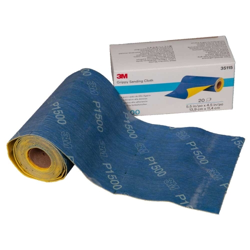 3M 35115 Arkusze ścierne 14 x 11,4cm  P1500