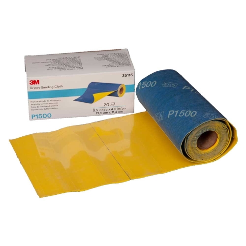 3M 35115 Arkusze ścierne 14 x 11,4cm  P1500