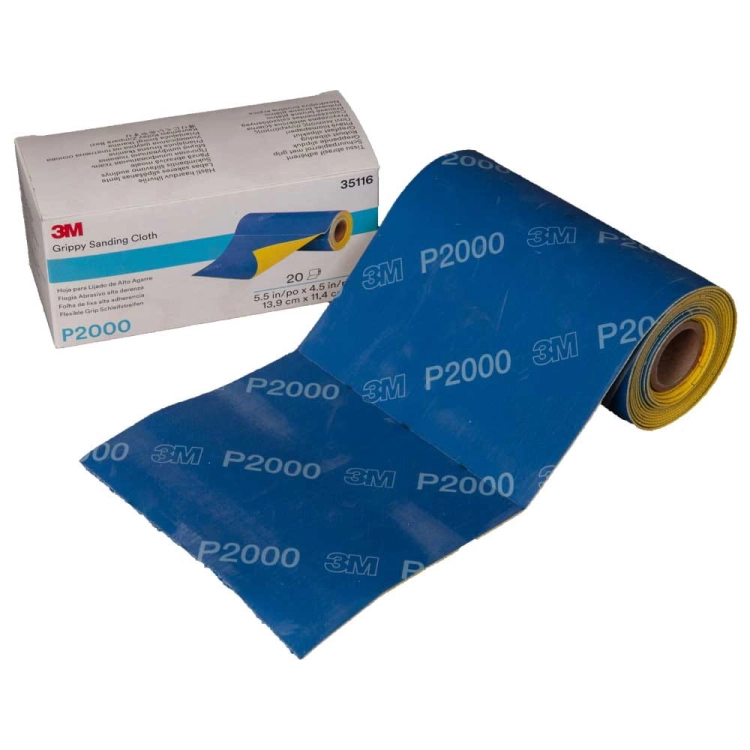 Arkusze ścierne antypoślizgowe 139mm x 114mm 3M 35116 P2000