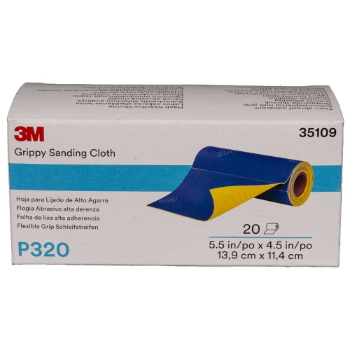 3M 35109 Arkusze ścierne 14 x 11,4cm  P320