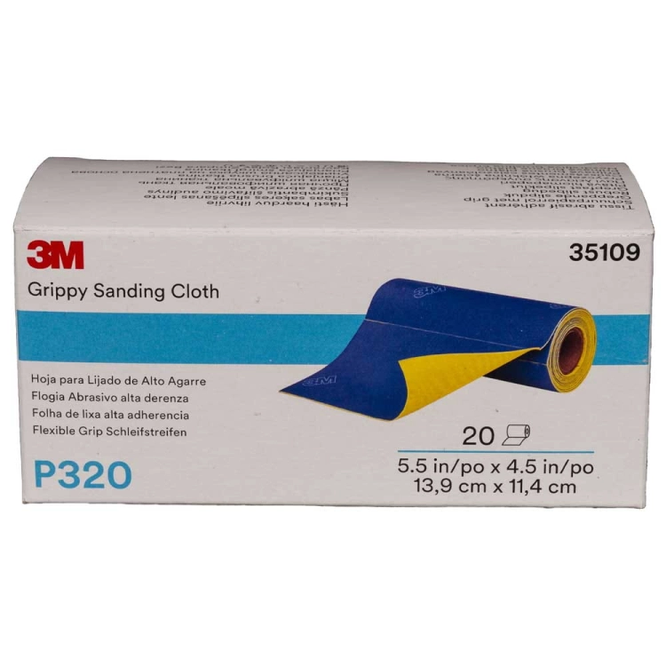 3M 35109 Arkusze ścierne 14 x 11,4cm  P320