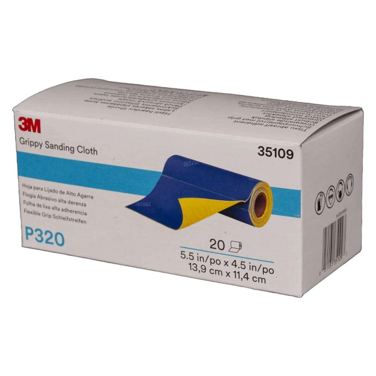 3M 35109 Arkusze ścierne 14 x 11,4cm  P320
