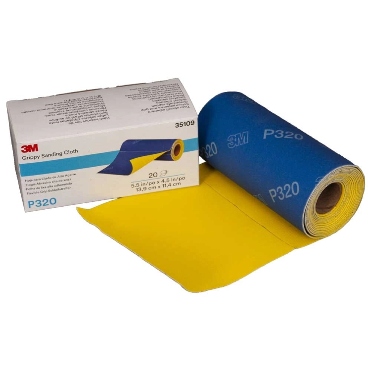 3M 35109 Arkusze ścierne 14 x 11,4cm  P320