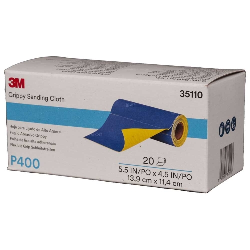 3M 35110 Arkusze ścierne 14 x 11,4cm  P400