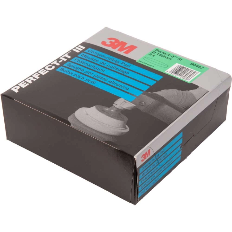 Gąbka polerska zielona 150 mm 3M Perfect-It 50487