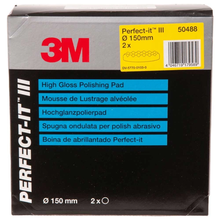 3M 50488 Gąbka polerska żółta 150mm