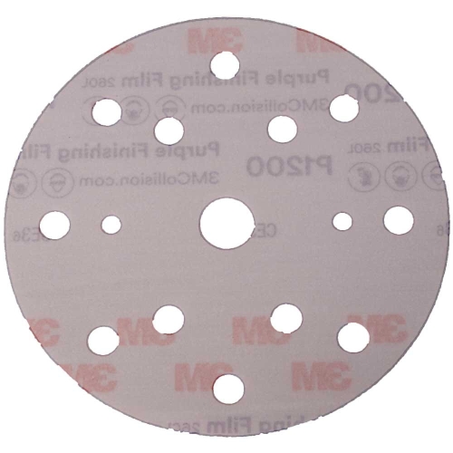 3M 51158 Krążki ścierne na rzep 260L P1200/15H