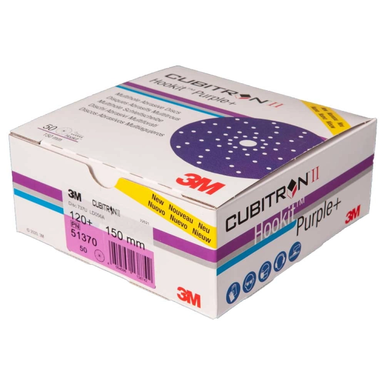 Dysk ścierny na rzep Cubitron II 737U 150 mm 120+ 3M 51370