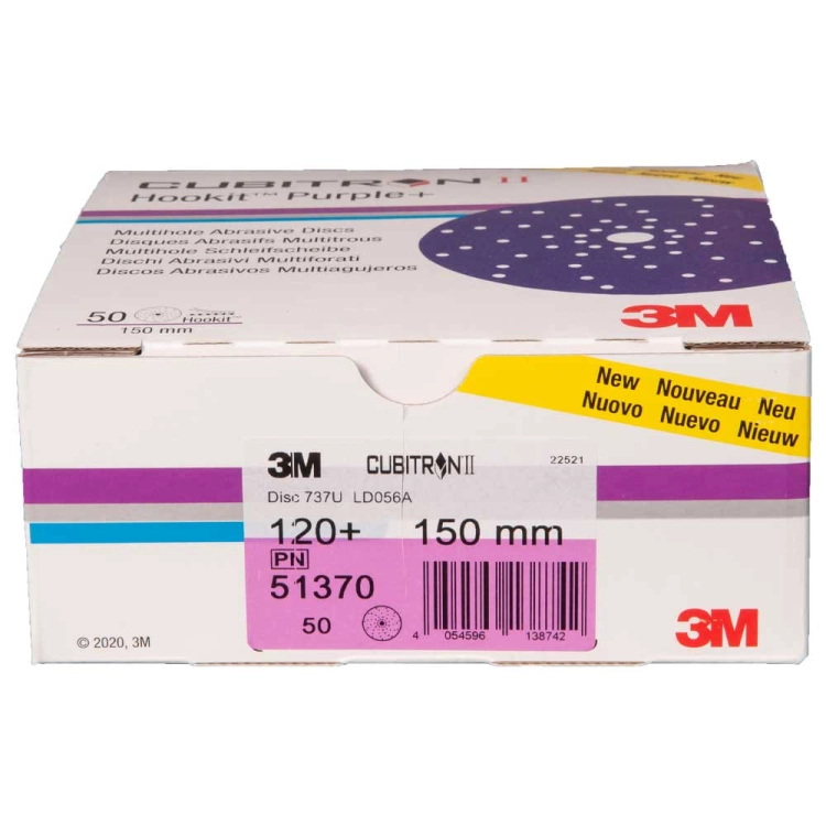 3M 51370 Dyski ścierne Cubitron II 150mm 737U 120+