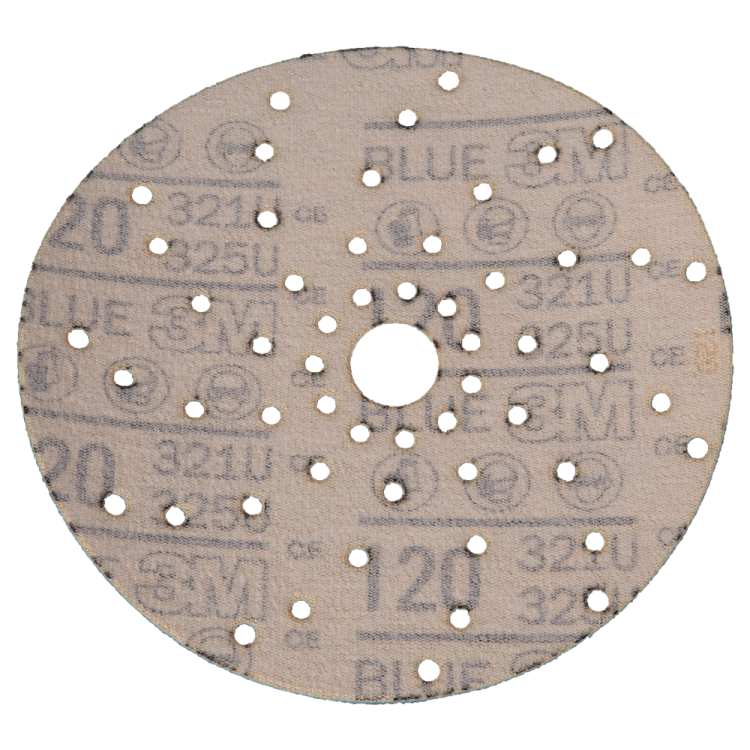 3M 51371 Krążki ścierne wielootworowe Blue 325U 150/ P80