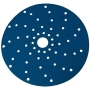 3M 51373 Krążki ścierne wielootworowe Blue 325U 150/ P120