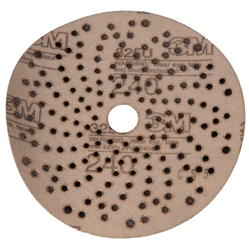 Krążek ścierny wielootworowy na rzep 150 mm P240 3M Hookit 325U Blue