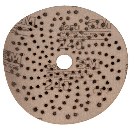 Krążek ścierny wielootworowy na rzep 150 mm P500 3M Hookit 325U Blue