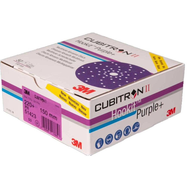 Dysk ścierny wielootworowy na rzep 150 mm 150+ 3M 51423 Cubitron II Hookit 737U