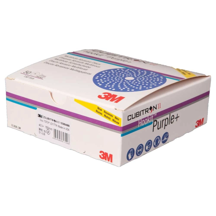 Dysk ścierny wielootworowy na rzep 150 mm 400+ 3M 51428 Cubitron II Hookit 737U
