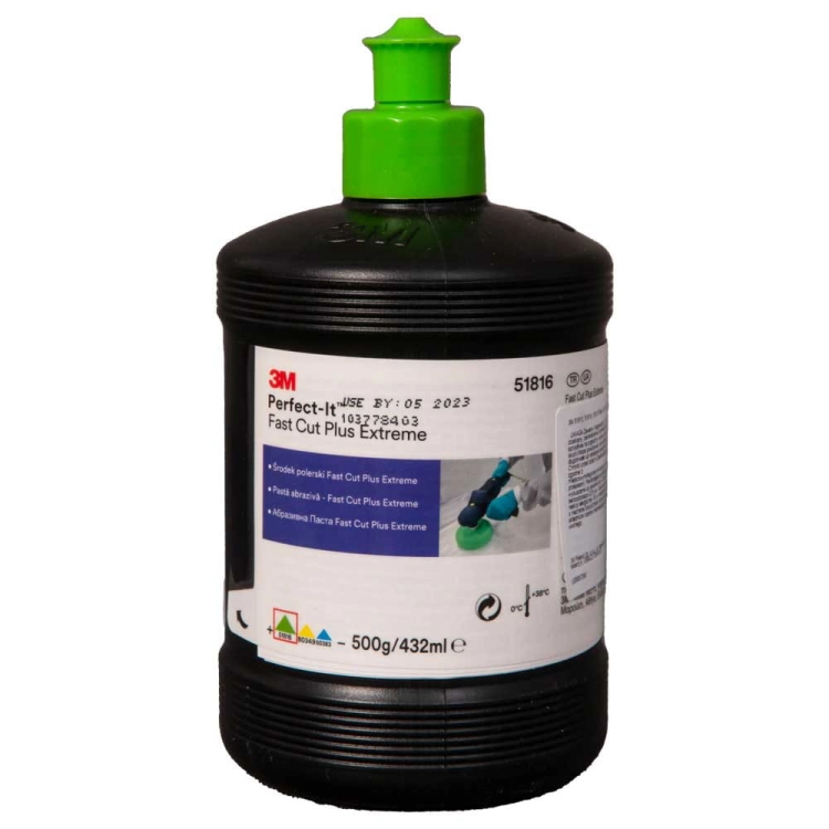 3M 51816 Pasta polerska Fast Cut Extreme  0,5kg zielony korek