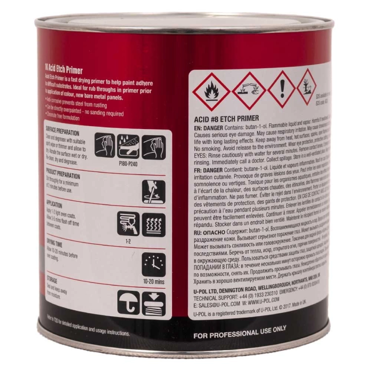 U POL Podkład wytrawiający 1L ACID/1