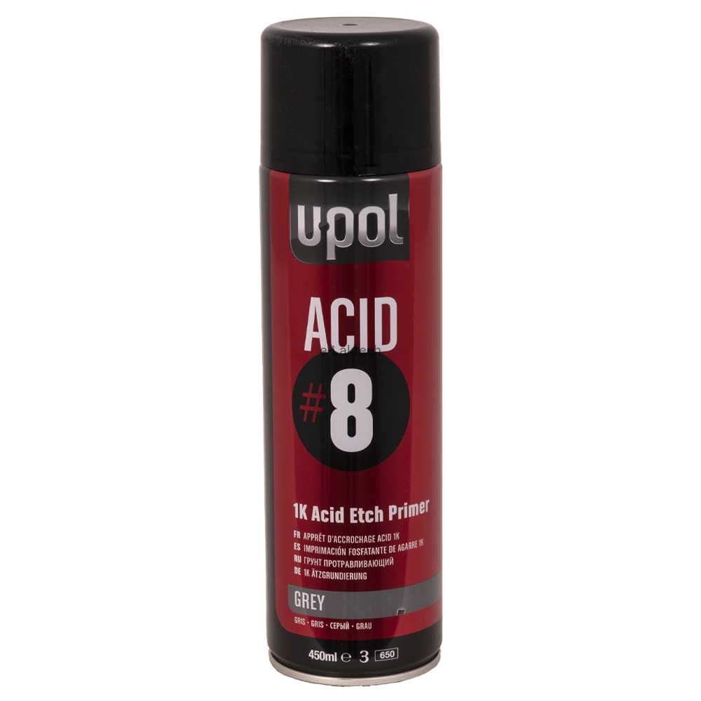 Podkład wytrawiający 1K 450 ml spray U-POL ACID8