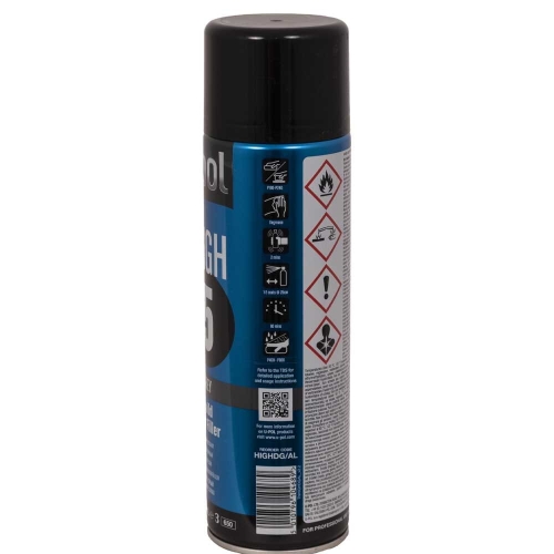 Podkład grubowarstwowy ciemnoszary spray 450 ml U-POL HIGH5
