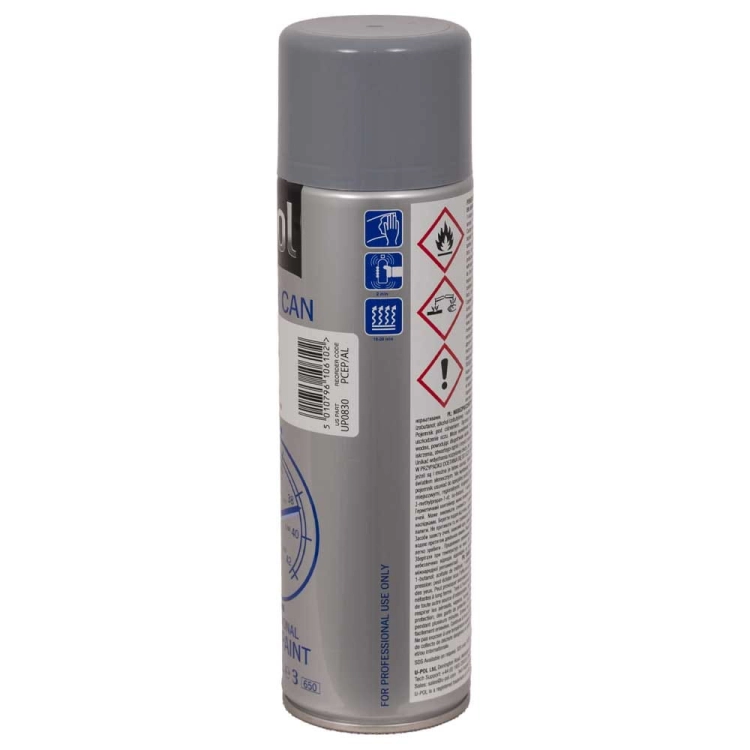Podkład wytrawiający ciemnoszary spray 500 ml U-POL Power Can ETCH PCEP/AL