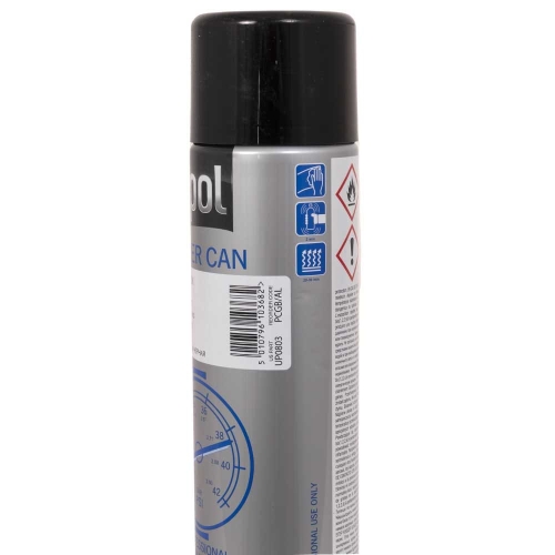 Lakier czarny połysk spray 500 ml U-POL Power Can PCGB/AL