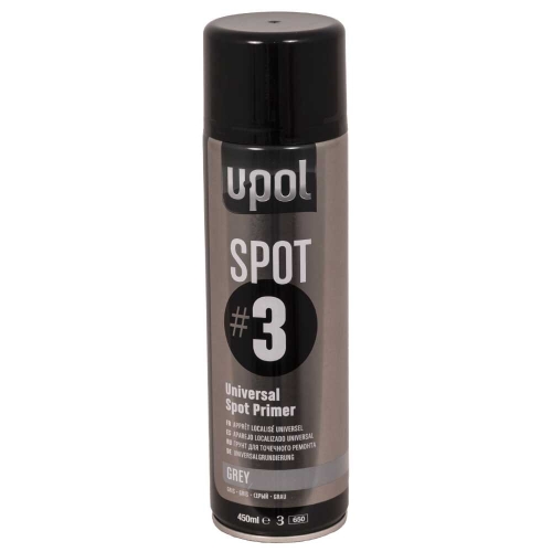 Podkład wytrawiający uniwersalny Spot Primer spray 450 ml U-POL SPOT3