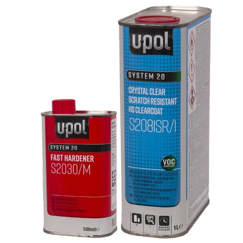 Lakier bezbarwny HS 2081 1L + utw.stand. 2032 0,5L