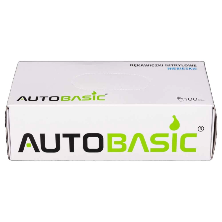 Rękawice niebieskie nitrylowe M (100 szt.)
